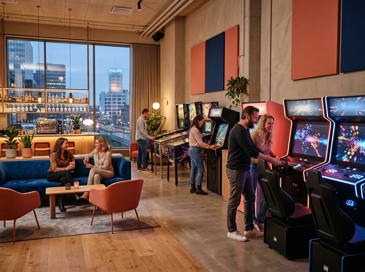 Moderne leisurelocatie in Eindhoven-stijl